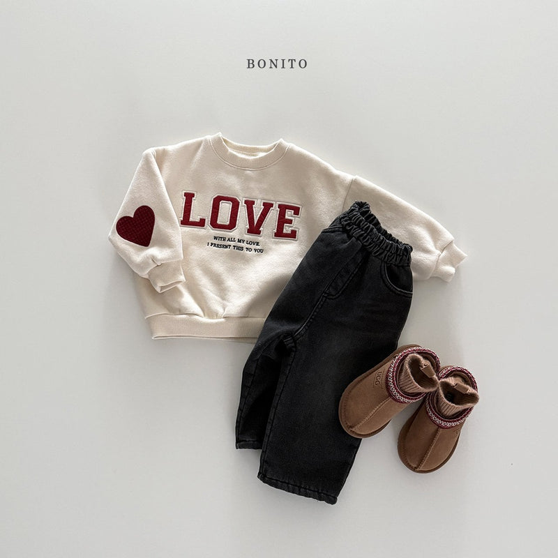 bonito / love heart bandek mtm 【for kids&Jr.】