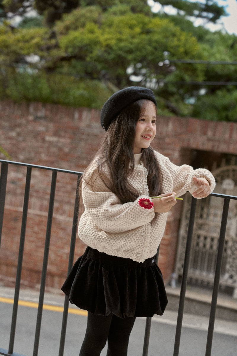 momo ann /  knit cardigan【for kids &Jr.】
