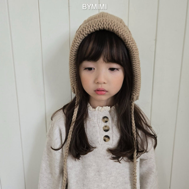 by mimi  / baguette knit tee【for kids , jr】