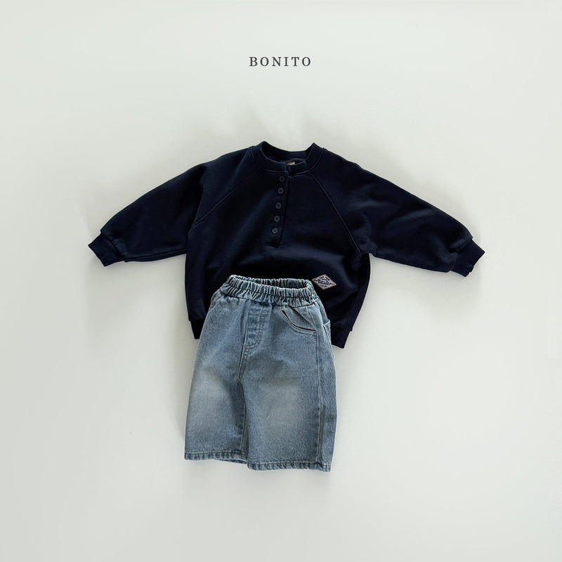 bonito / balmuda 8/10length denim【for kids&Jr.】