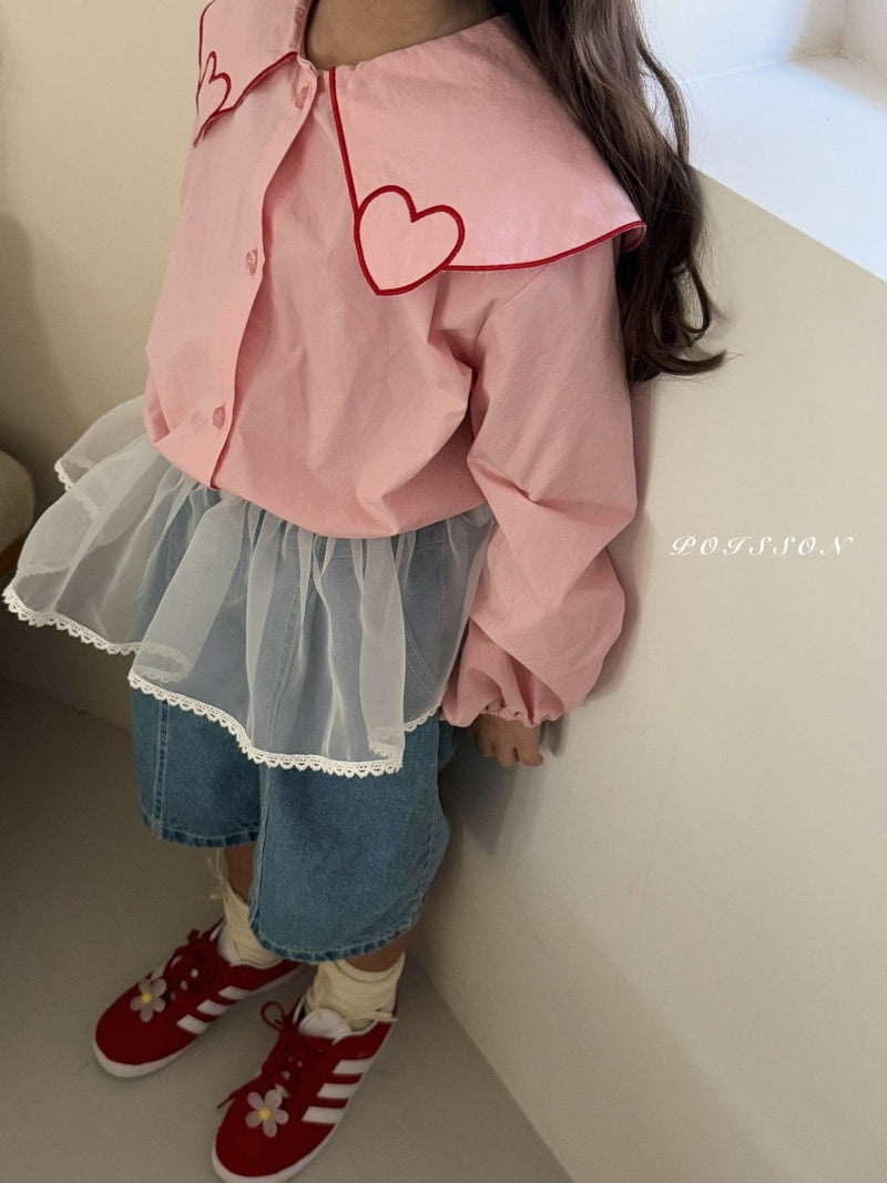 poisson / layered skirt【for  kids &Jr.】