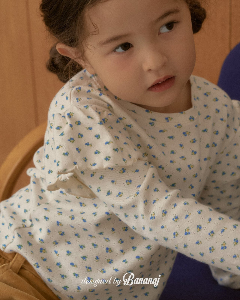 bananaj / blossom tee【for kids & jr.】