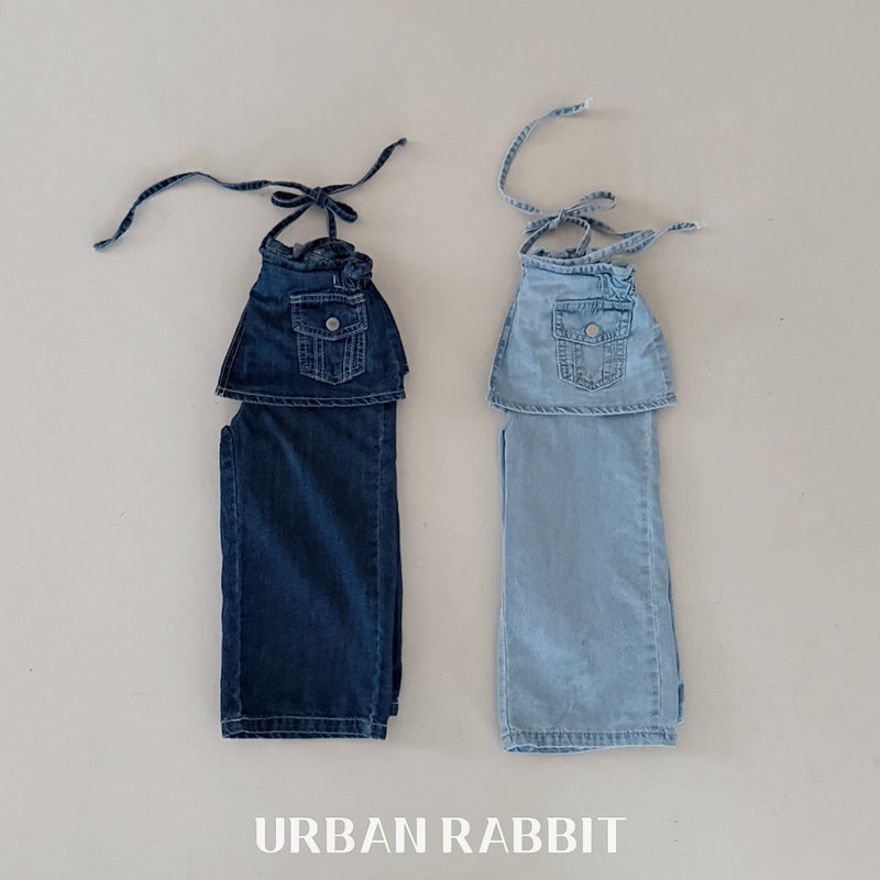 urban rabbit / pocket wrap denim pants【for kids & Jr.】