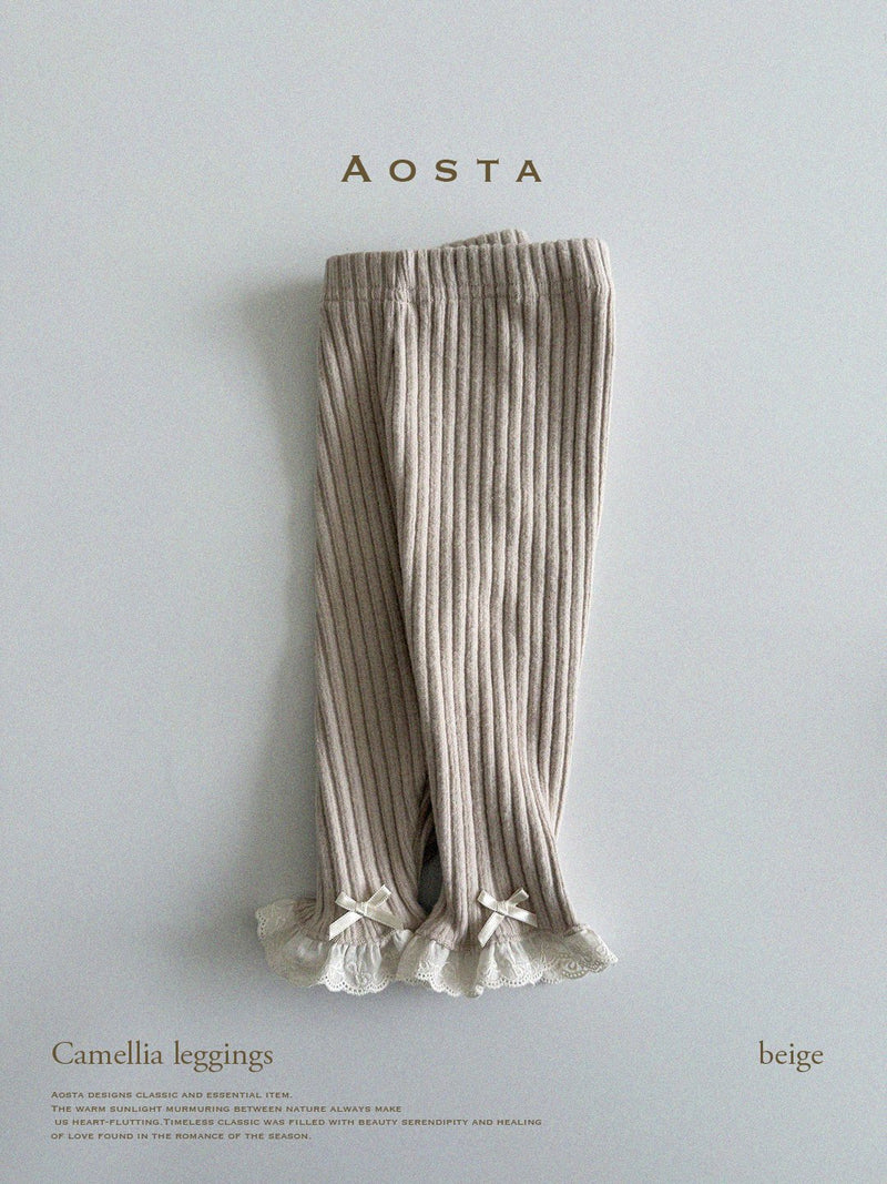 一部即納 aosta / camellia  leggings