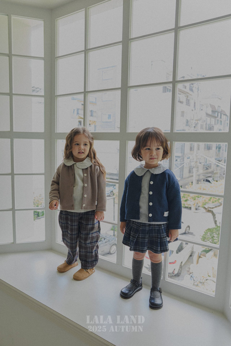 lalaland / lala check skirt【for kids】