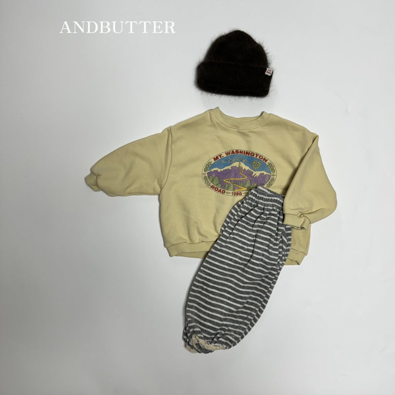 and butter / mountain mtm【for kids & jr.】