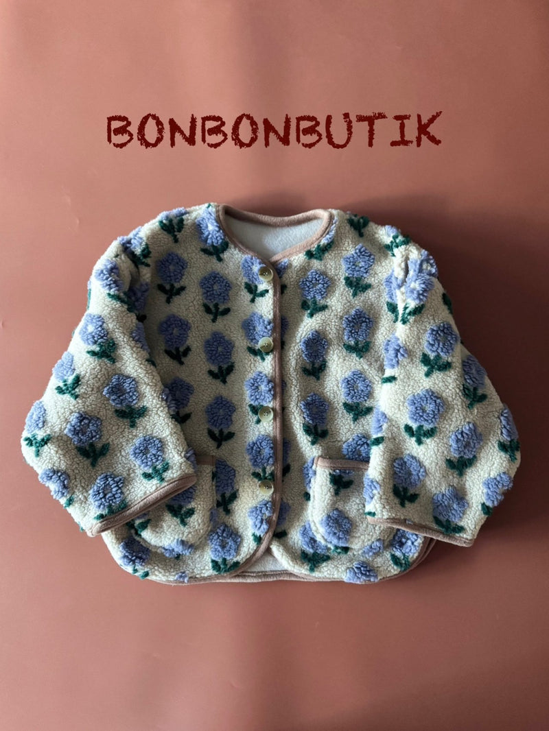 bonbon butik / floral jacket【for kids & jr.】