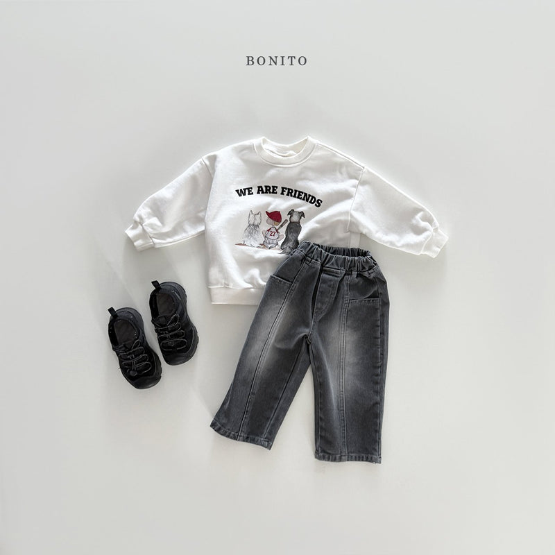 bonito / cut brush denim【for kids&Jr.】