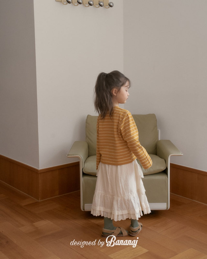 bananaj / candy cancan skirt【for kids & jr.]