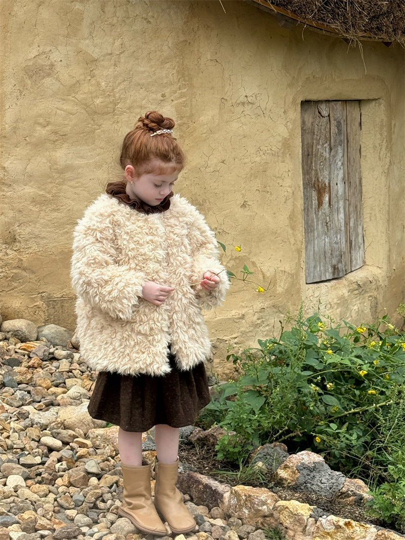 cheng le  / mink coat 【for kids , jr 】
