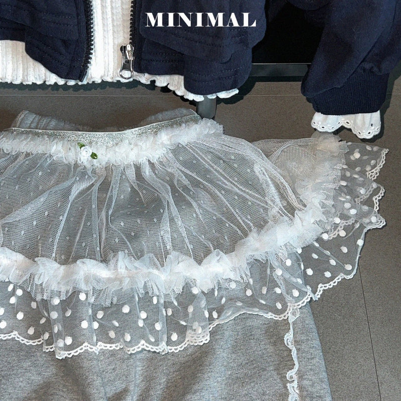 minimal / jenny rayerd skirt【for kids &Jr.】