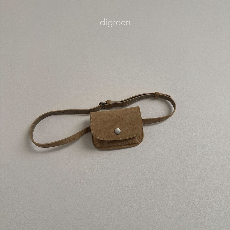 digreen / mini suede belt bag