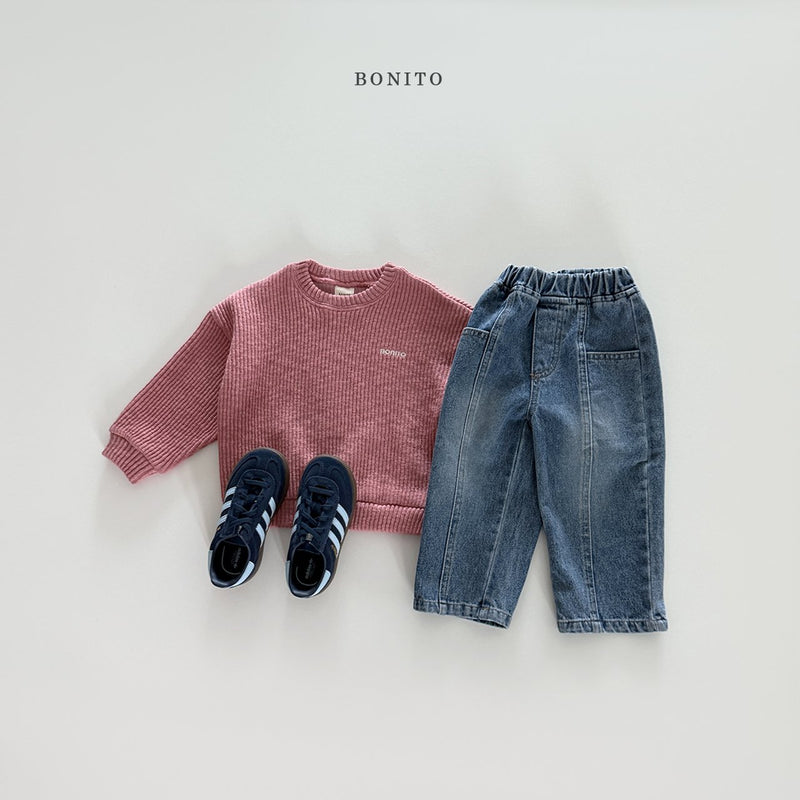 bonito / cut brush denim【for kids&Jr.】
