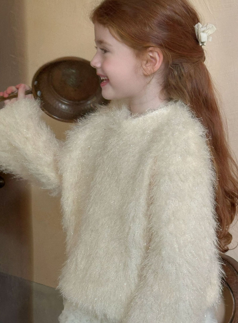 otaly /  perl fur knit【for kids , jr】