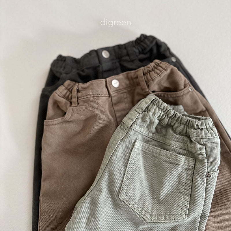 digreen / dyeing pants