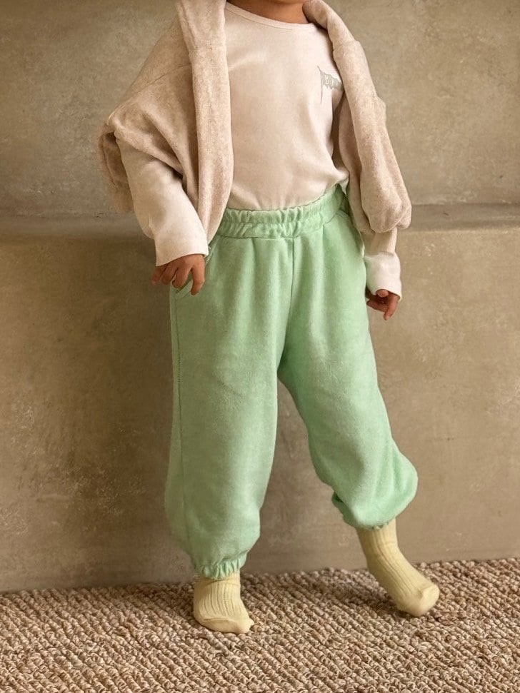 bonbon butik / terry jogger pants【for kids & jr.】