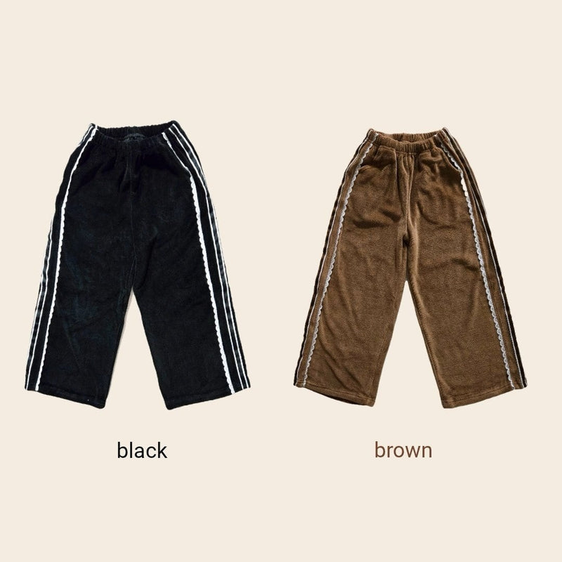 by mimi  / two way veloa pants【for kids , jr】