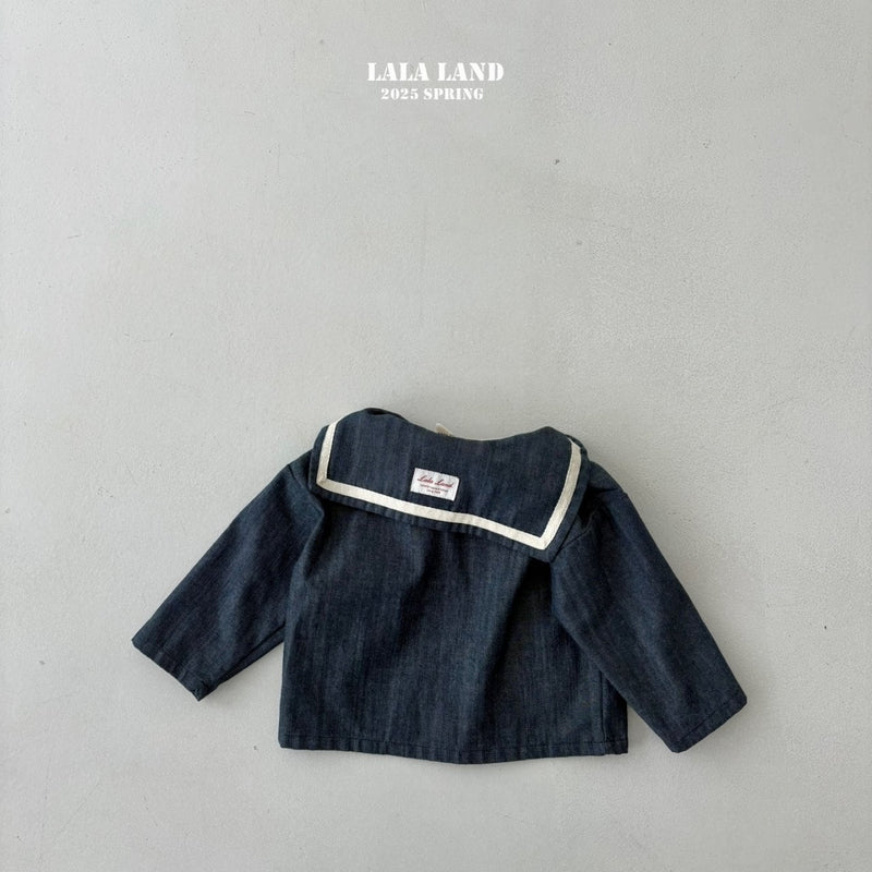 lalaland / sailor denim shirt【for kids】