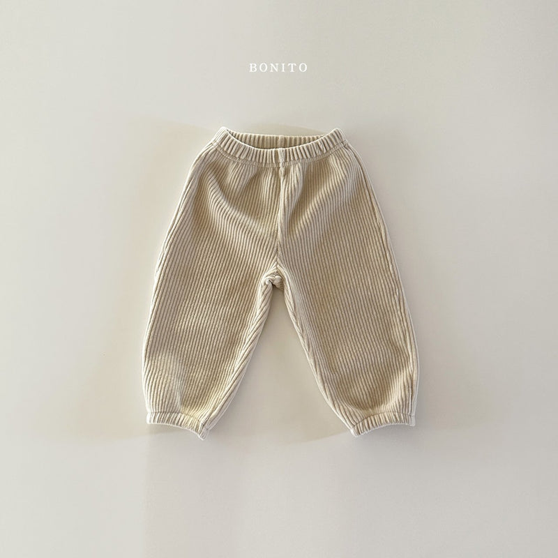 bonito / veloa rib jogger pants