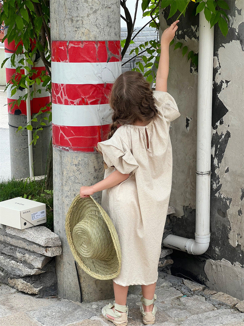 cheng le / puff vintage one-piece【for kids & jr.】