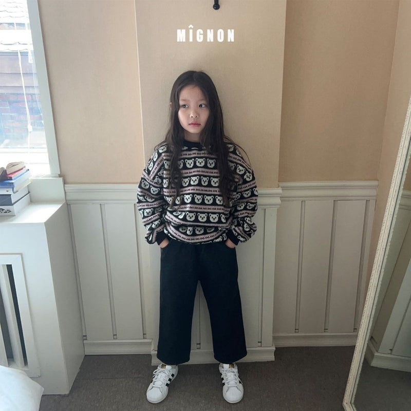 mignon / winter bonding pants【for kids & jr.】