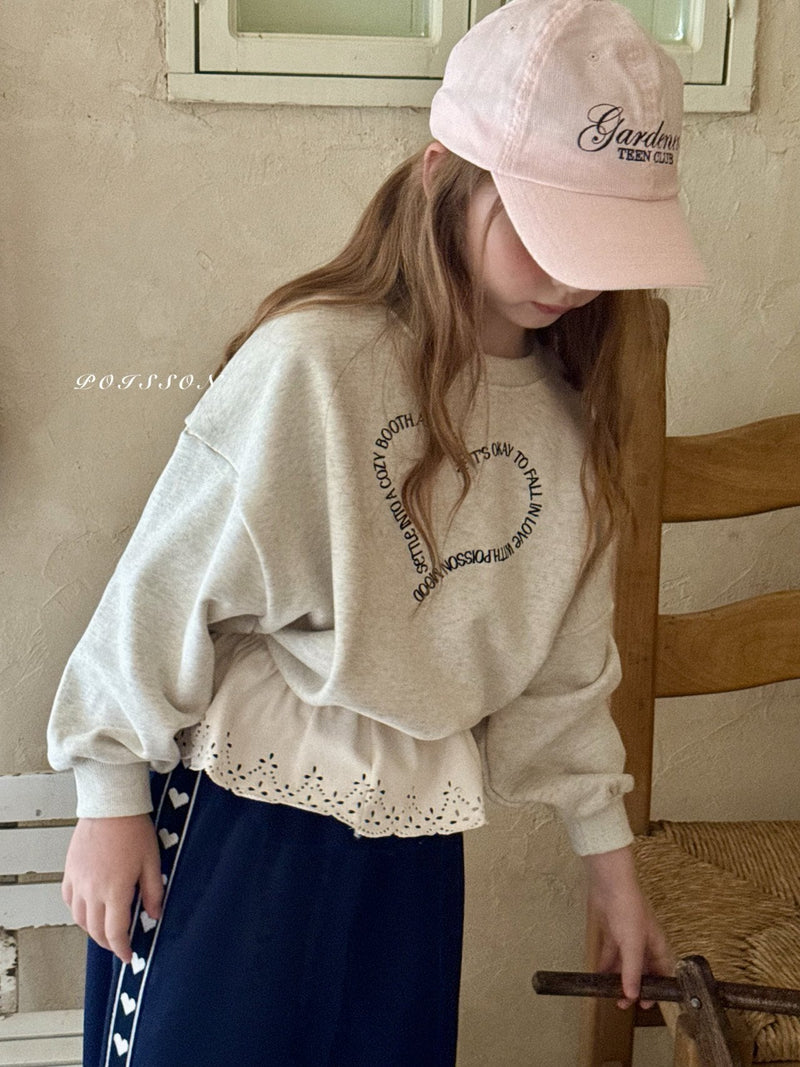 poisson / heart embroidery mtm【for kids &Jr.】