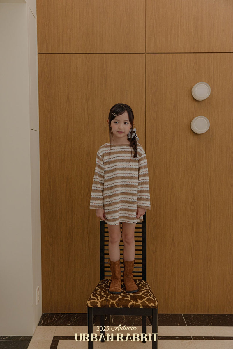 urban rabbit / ethnic knit  one-piece【for kids & Jr.】