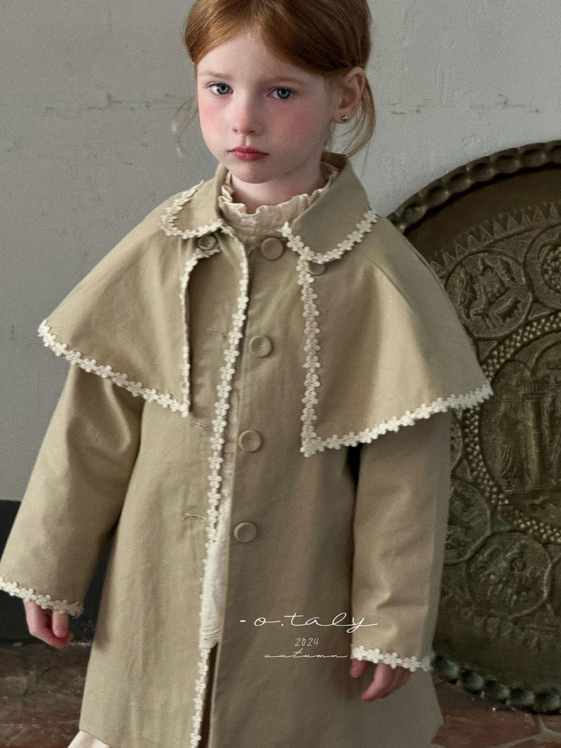 otaly / cloak trench coat【for kids , jr】