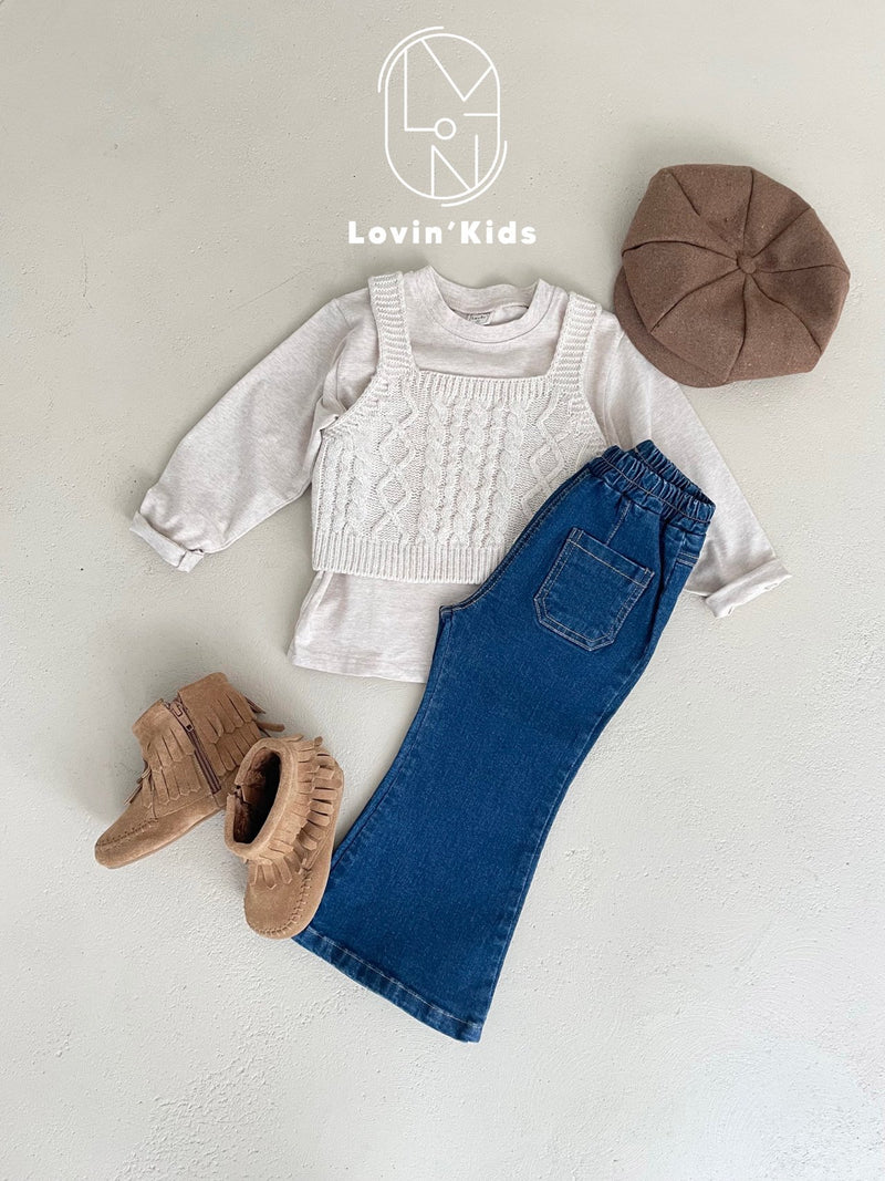 lovin / knit vest