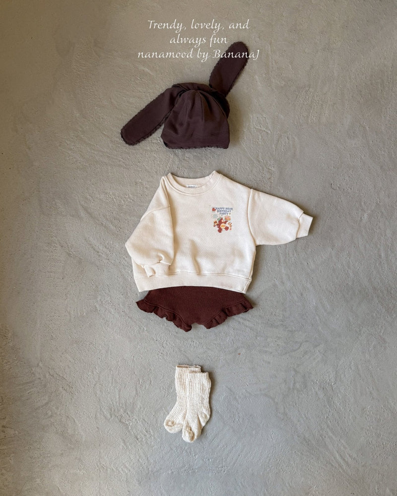 nanamood by banana.j / bebe knit frill pants【for baby】