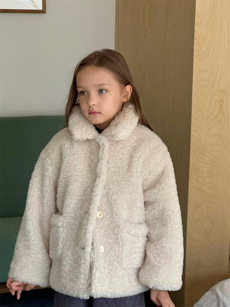 cheng le  / fur coat 【for kids , jr】