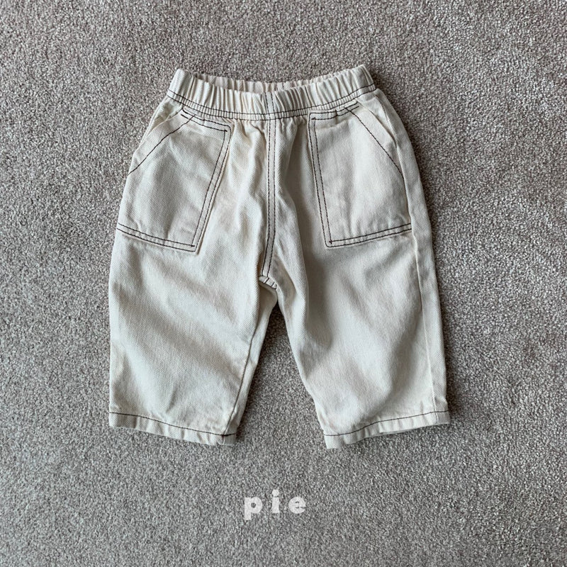 pie/ pie pocket denim