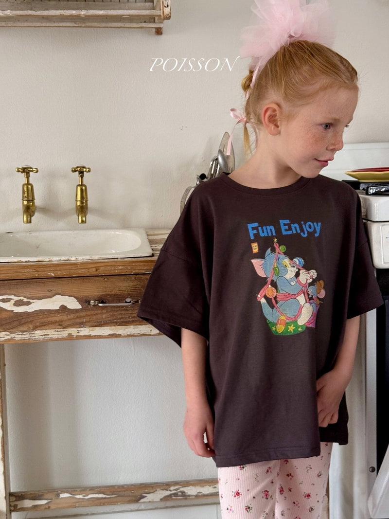poisson / comix tee【for  kids &Jr.】