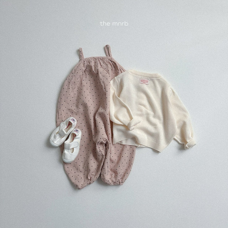 mini robe / robe basic cardigan【for kids】