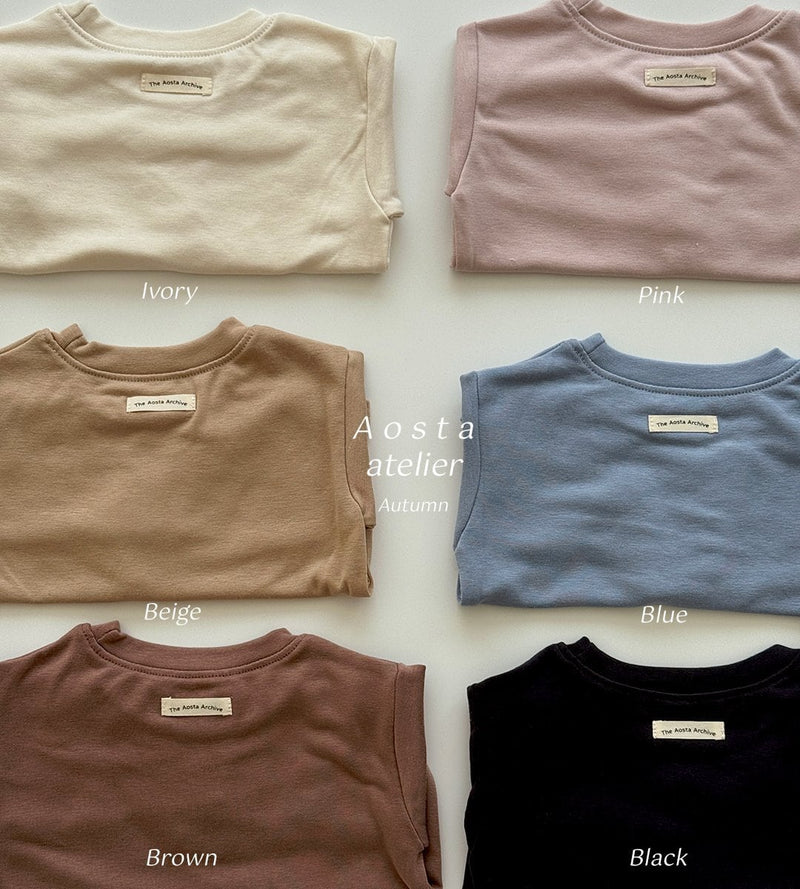 aosta /  essential tee【for baby&kids】