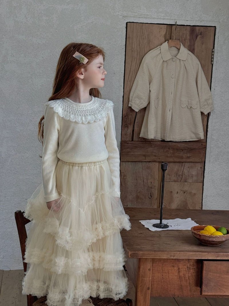 otaly / knit crochet tops【for kids , jr】
