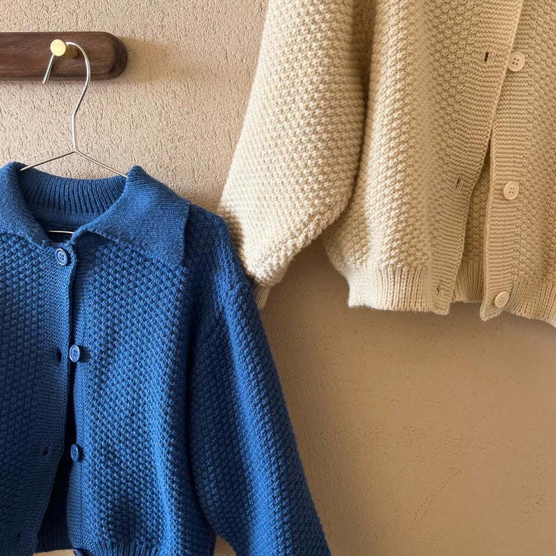 moss knit cardigan【for kids , jr】