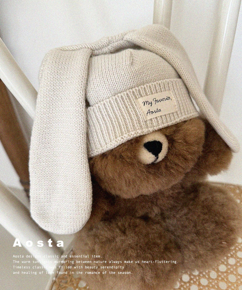 aosta / knit rabbit hat