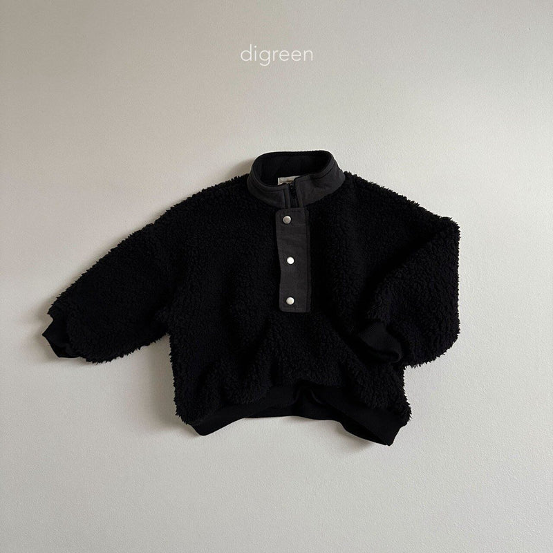 digreen / fleece half zipup mtm