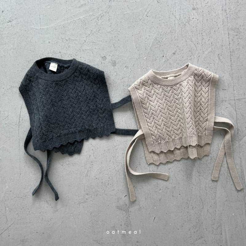 oatmeal /  las vest warmer