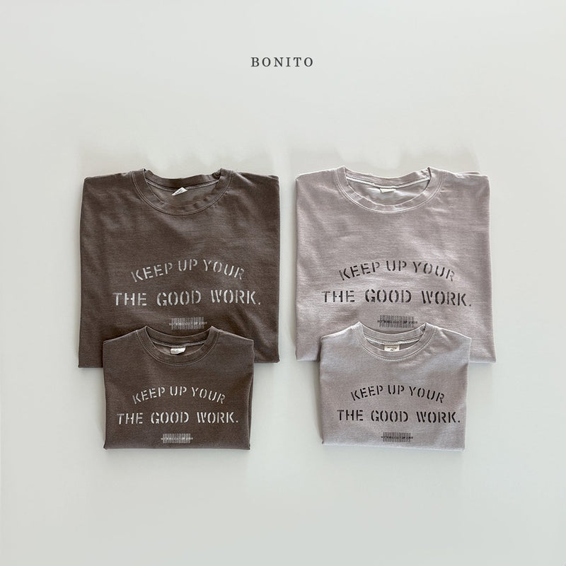bonito / keep up pigment t 【for kids,Jr.&adult】
