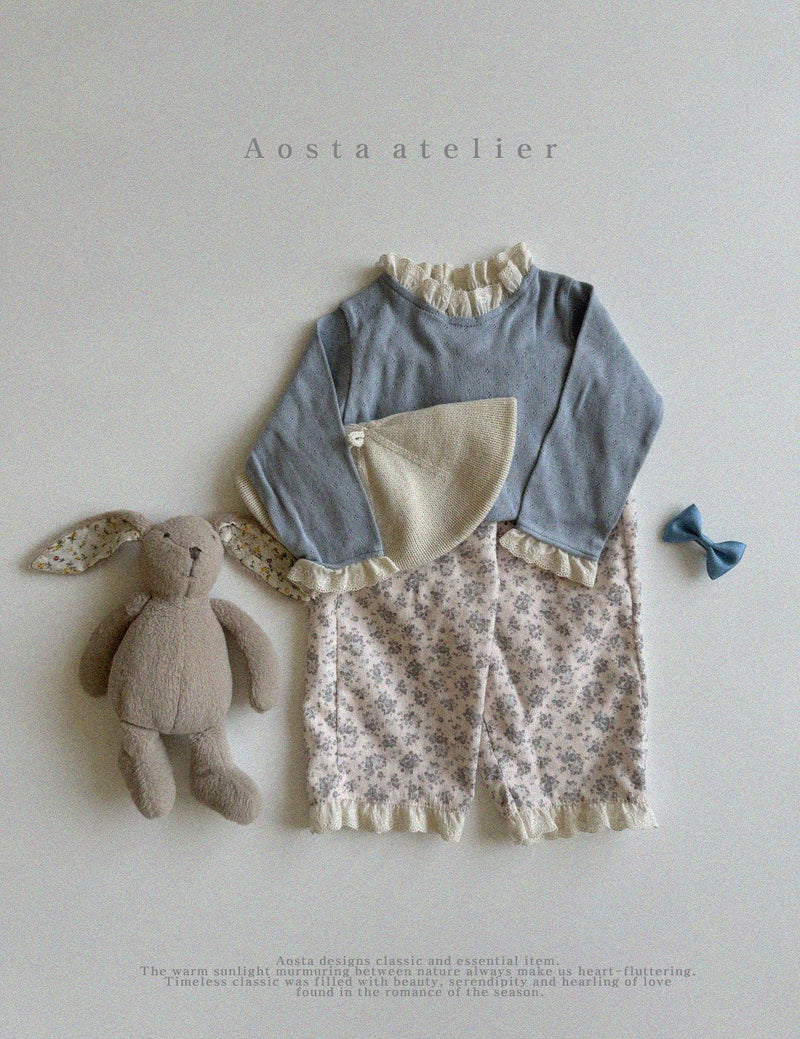 aosta / eyelet tee