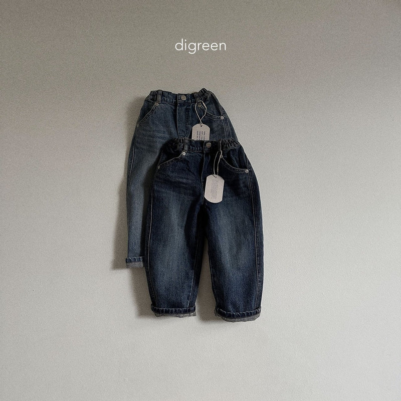 digreen / division denim pants