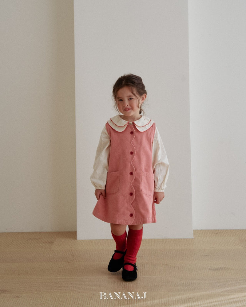 bananaj /latte blouse【for kids & jr.】