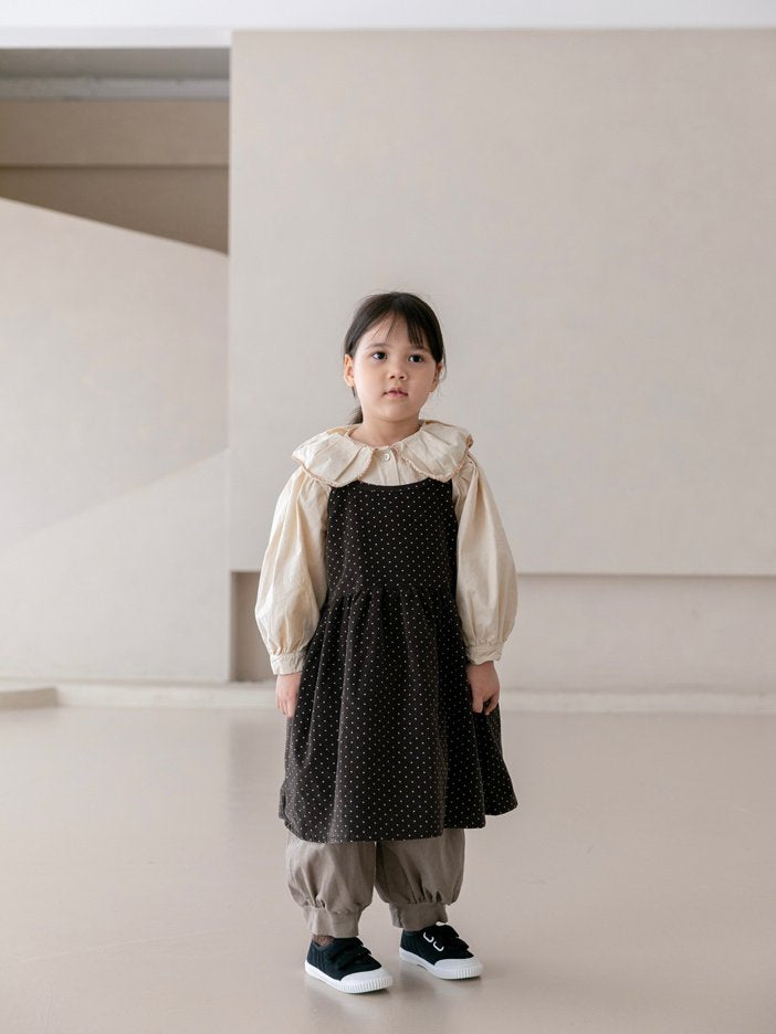 oatmeal / may sela blouse【for kids】