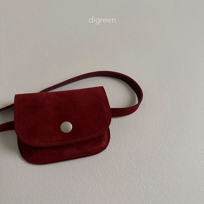 digreen / mini suede belt bag