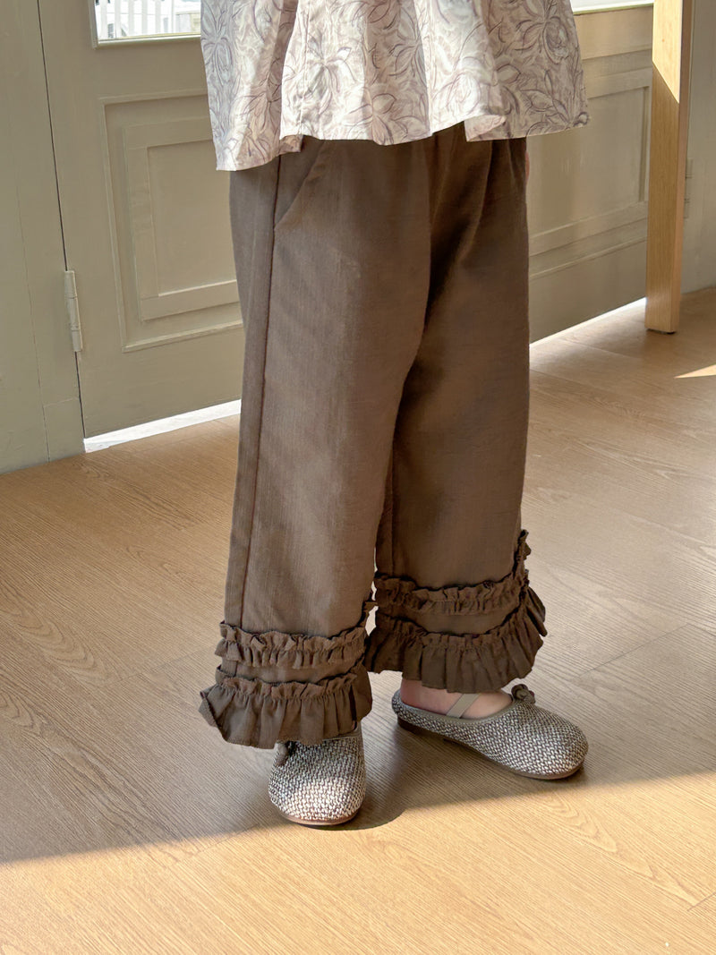 european straight pants【for kids &  Jr.】