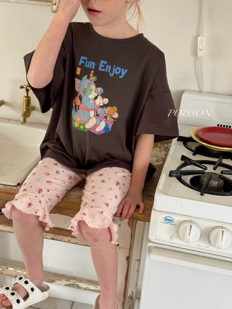 poisson / comix tee【for  kids &Jr.】