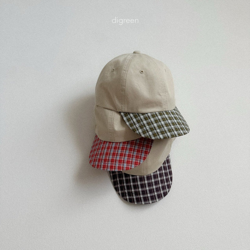 digreen / under check cap【for kids】