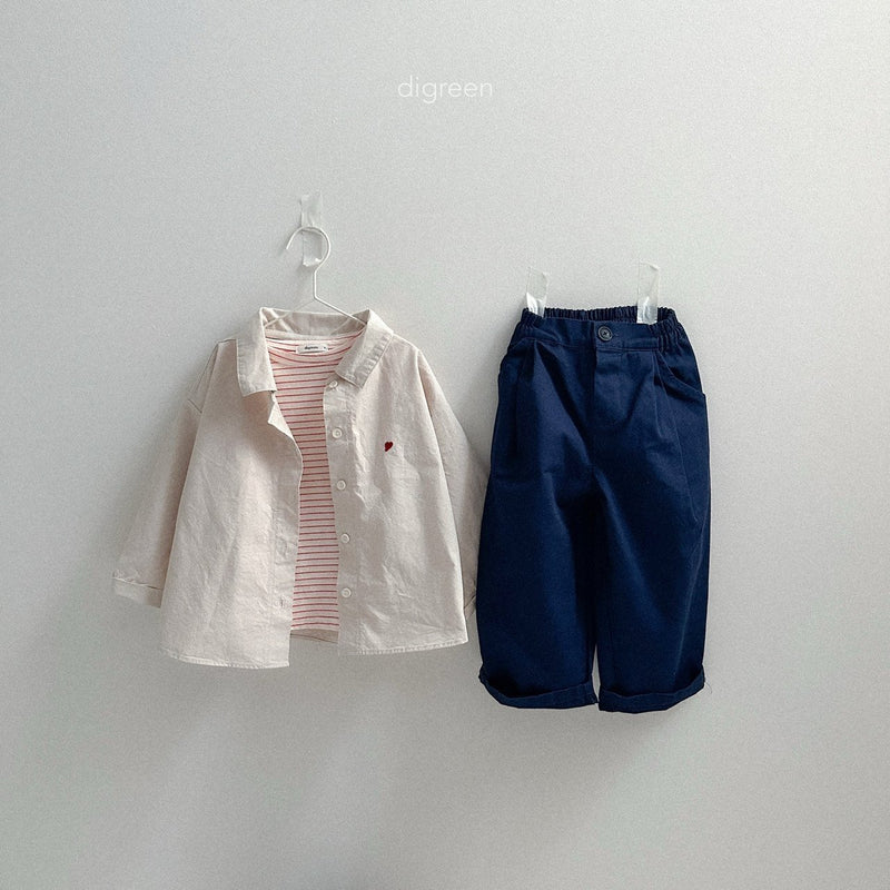 digreen / basic  st t-shirt【for kids】